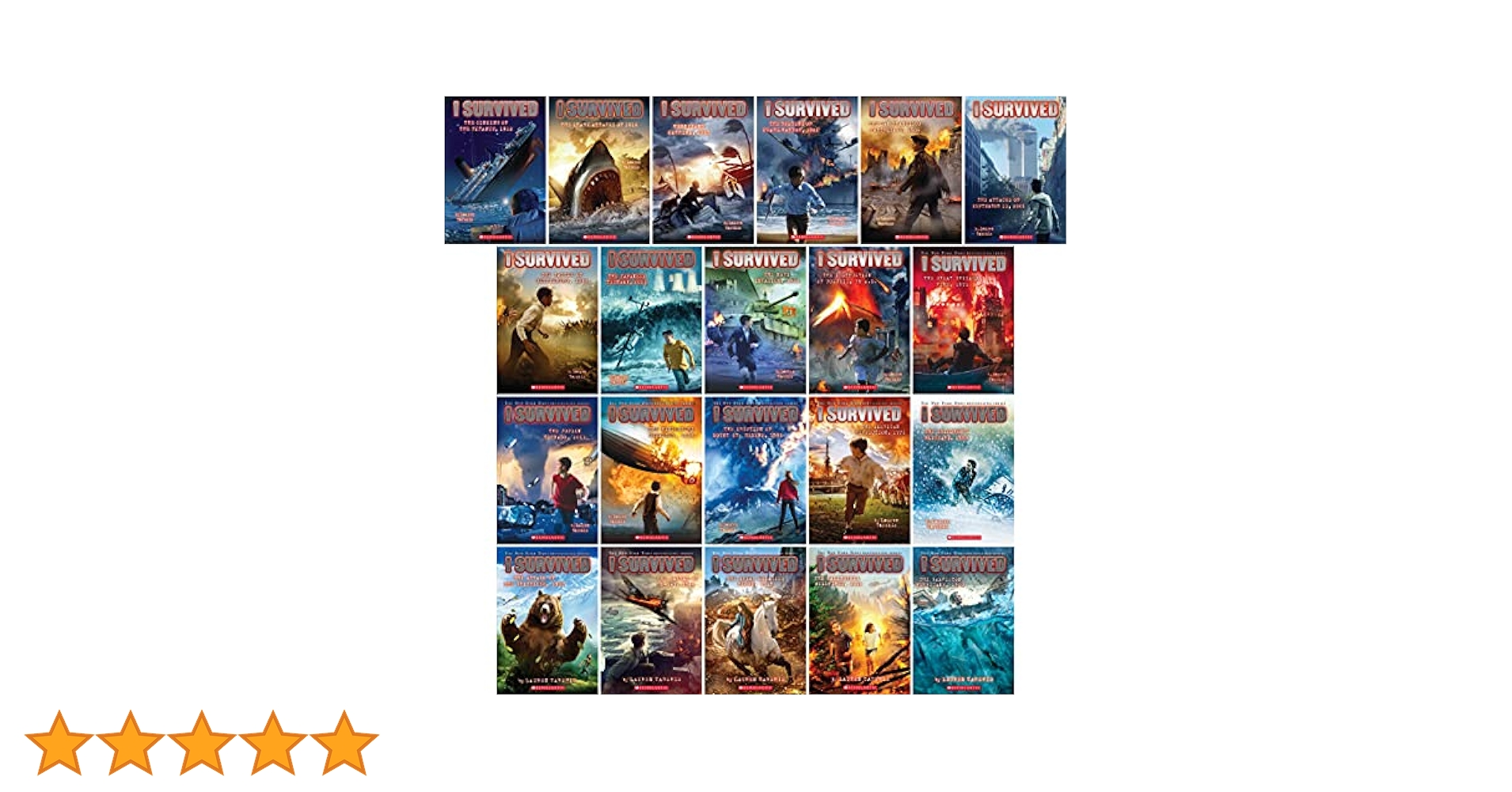 NEW SET - I Survived Series Complete Books Set (20 Books